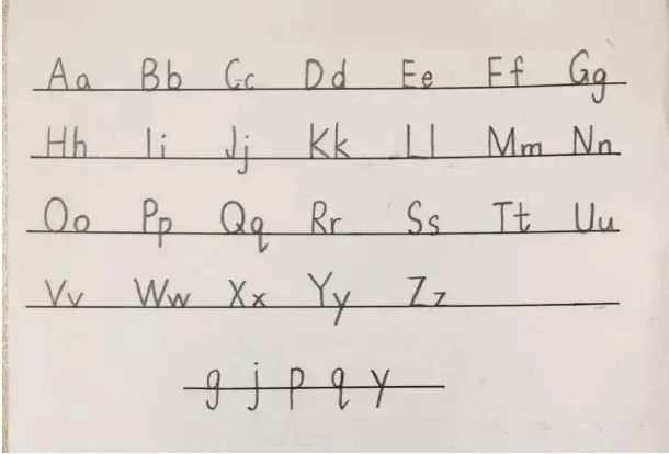 英语小学生书写格式_小学英语标准书写模板_书写模板英语小学标准怎么写