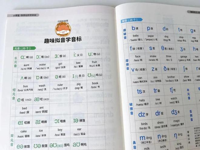 单词英语音标小学生怎么写_小学生英语单词及音标_单词英语音标小学生怎么学