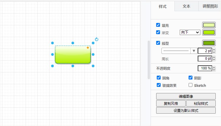 编辑图形样式